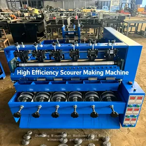 Automatic Kitchen Cleaning Metal Ball Making Machine From Factory thumbnail-1