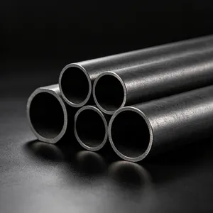 Factory Q235 Q345 Hot Rolled Carbon Steel Pipe Seamless Welded Low Carbon Pipe, Suitable for the Construction Industry thumbnail-1