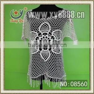 Fashion Style Cotton Lace Vest Embroidery Dress thumbnail-1