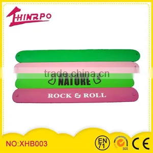 Promotional Silicone Bands Custom Logo Silicone Snap Band thumbnail-1