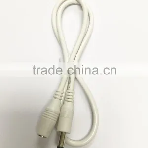 New Product for White Color UL2464 22AWG With DC Connector 5.5x2.1 Male to Female Extension Cable thumbnail-1