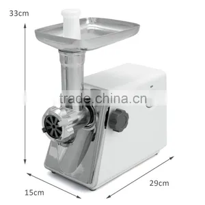 Electric Meat Grinder Mincer Sausage Maker Stuffer Food Kitchen Stainless Steel thumbnail-3