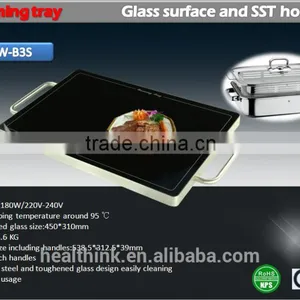 High Quality Glass Warming Tray CHW-B3S thumbnail-1