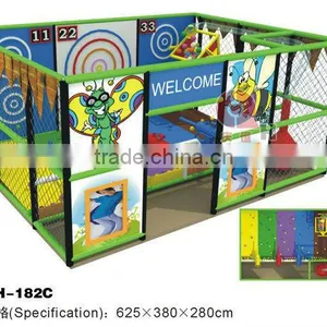 Kids' Indoor Soft Playground Castle(QH-182C) thumbnail-1