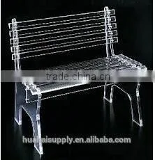 Long Crystal Outdoor Garden Chair thumbnail-1