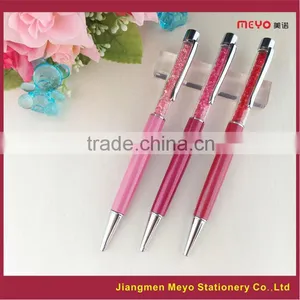 Logo Custom Crystatl Pen,logo Laser Engraving Crystal Pen, Logo Crystal Filled Pens thumbnail-1