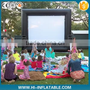 Outdoor Cinema Inflatable Screen Custom Advertising Inflatable Movie Rear Projection tv Screen for Sale thumbnail-1