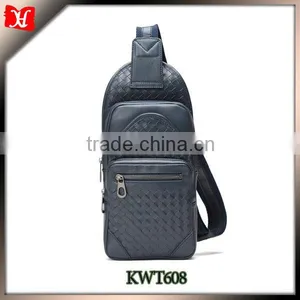 Cheap Wholesale Real Leather Men Waist Bag Cycling Waist Bag thumbnail-1