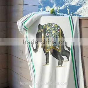 Wholesaler Custom Printed Beach Towel China thumbnail-3