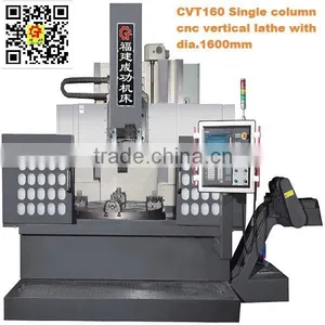 CVT160 Single Column New Manual Vertical Lathe Machine China Vertical Lathe Machine thumbnail-1