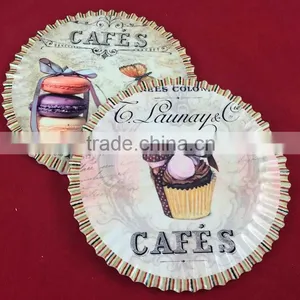 Beer Cap Shape Porcelain Ceramic Trivet thumbnail-1