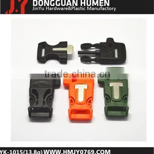 Dongguan JinYu Wholesale Survival Buckle With Firestarter thumbnail-5