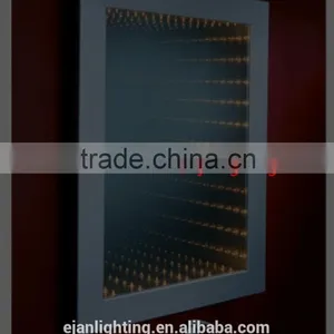 Moden Design CE IP44 3D Bathroom Fancy LED Lighted Infinity Mirror Quality Choice thumbnail-5