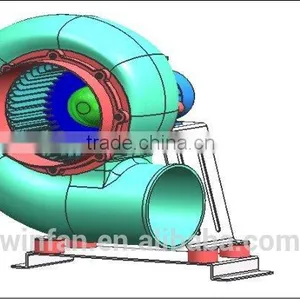 FRP High-Pressure Centrifugal Fan for Industrial Use thumbnail-3