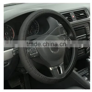 Universal Anti-slip BreathablePU Leather DIY Car Steering Wheel Cover Case With Needles and Thread thumbnail-3