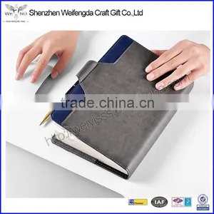 Top Grade Factory Competitive Price pu Leather Notebook With Pen thumbnail-1