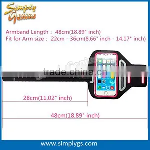 (New) Lycra Smart Phone Armband for Iphone, Lycra Armband Case for Iphone 6 Plus, Lycra Phone Armband thumbnail-3
