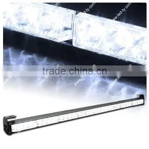 35.5" Super High Intensity LED Traffic Advise Emergency Strobe Lights- White thumbnail-1