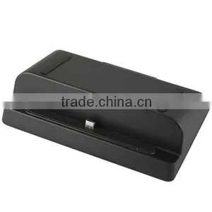 Portable Desktop Stand Cradle Docking Charger for Galaxy Tab 4 Tablets thumbnail-4
