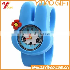 2015 Fashion Rabbit Shape Silicone Children Watch Bracelet thumbnail-1