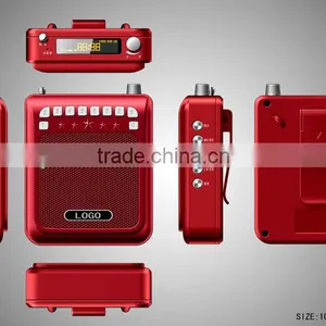 Mini Loudspeaker With USB FM Radio TF Card Function thumbnail-1