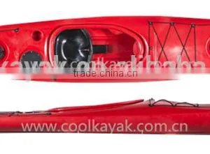 New Design White Water Single Sit in Plastic Sea Kayak Wholesale Racing Kayak Quality Choice Most Popular thumbnail-6
