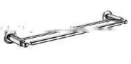 Double Towel Rack With Nickle and Chrome Finishing,Item No.HDC1704 thumbnail-1