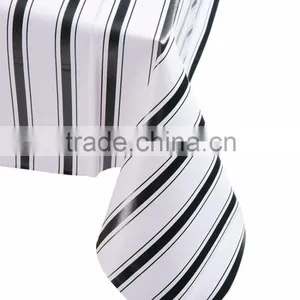 Outdoor Wholesale Colorful Stripe PVC Tablecloth thumbnail-4