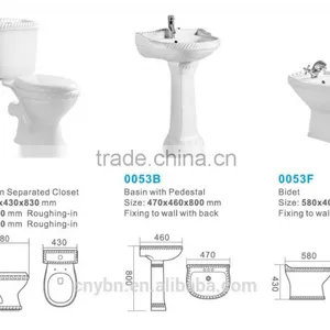 China Supplier Sanitary Ware Ceramic Bathroom Sets Two Piece Toilet thumbnail-4