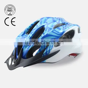 Colorful In-mold Adult Sport Riding Bike Bicycle Helmet Steel Grill thumbnail-1