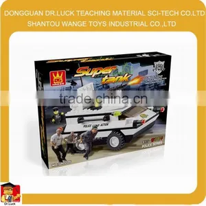 New Products New Toy Enlighten Toys Police Car Toy Brick Toys thumbnail-1