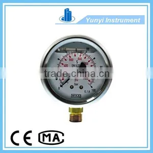Oil Filled Pressure Gauge Compound Diaphragm Pressure Gauge thumbnail-1