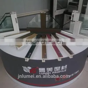 JiNan LuMei Pvc Profiles Window Profile White Color ASA/PMMA/PVC-U thumbnail-1