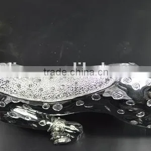 Resin Shell Leopard Sculpture Home Decor thumbnail-2