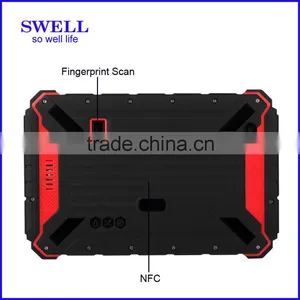 Gyroscope Ip67 1G+16G 8inch T82 15000Mah Battery Rugged Tablet With Fingerprint Reader thumbnail-2