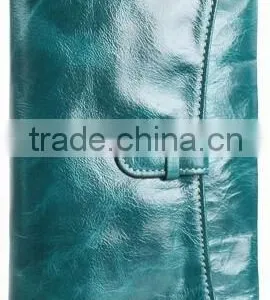 RFID Blocking Womens Leather Slim Wallet thumbnail-3