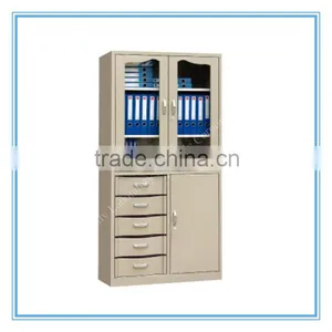 Computer Lab Wooden Design Wall Mount Printer Cabinet thumbnail-5