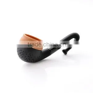 Pipe Tea Infuser - Highest Quality Silicone Loose Leaf or Herbal Tea Infuser Strainer Filter, BK1601 thumbnail-5
