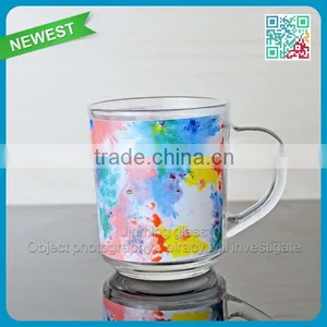Top Sale Custom Glass Coffee Mug With Gift Box thumbnail-1