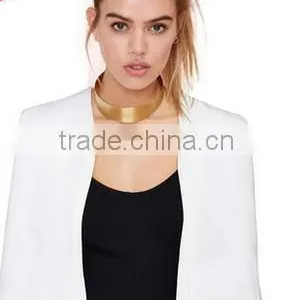 2015 Spring and Summer New European Style Big Creamy White Shawl Waistcoat Jacket Small Wild Cotton Shawl Coats and Jackets Woma thumbnail-1