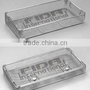 Wire Mesh Basket Holloware Kidney Tray Forceps Jar Surgical Instrument Dental Instrument Laparoscopic TC Instruments thumbnail-1