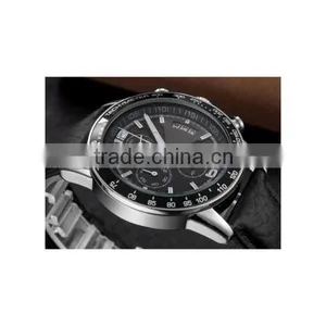 Tachymeter Aluminous Bezel Stainless Steel Case Back Watch for Men thumbnail-3