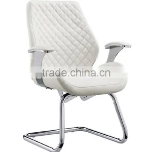 White Racing Style Office Leather Chair GZH-CK0036 thumbnail-5