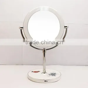 Single Side Free Rotating Stand Mirror With Bluetooth Speaker thumbnail-1