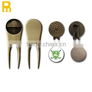 Bulk Wholesale Divot Tool Ball Marker Hat Clip Golf Accessories thumbnail-3