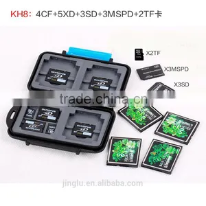 LYNCA KH8-9 Water-Resistant Anti-shock Memory Card Case for 4CF+5XD+3SD+3MSPD+2TF thumbnail-1