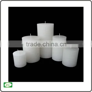 White Pillar Candles thumbnail-1