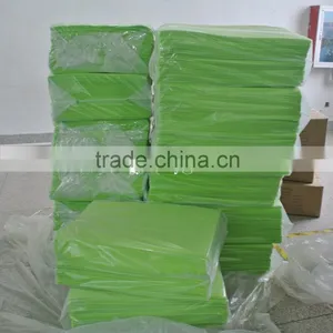 Green Color Needle Punched Nonwoven Fabric Super Water Absorbent Floor Mop Cloth thumbnail-6