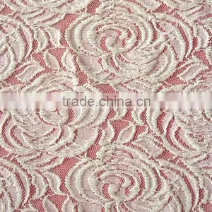 Nylon Cotton Embroidery Floral Lace Fabric 2035 thumbnail-1