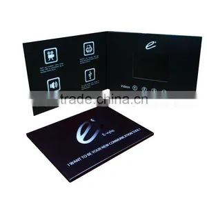 High Quality LCD Invitation Video Greeting Card for Sale thumbnail-1